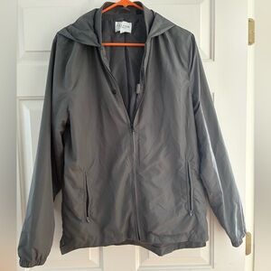 Lightweight Hooded Jacket - Gray